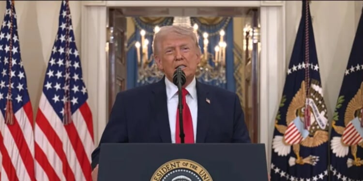 Trump Offers No New Details In Primetime Address About Iran War