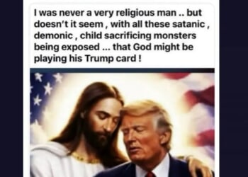Trump Posts Image Of Himself And Jesus Days After Christ Depiction