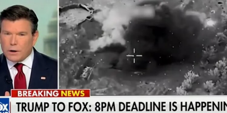 Trump Tells Bret Baier 8PM Deadline ‘Is Happening’ Or Iran Faces Attack ‘Like They Have Not Seen’