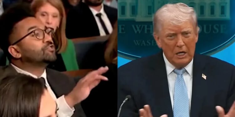 ‘Quiet!’ Trump Snaps At ‘Failing’ NYT Reporter After War Crimes Question