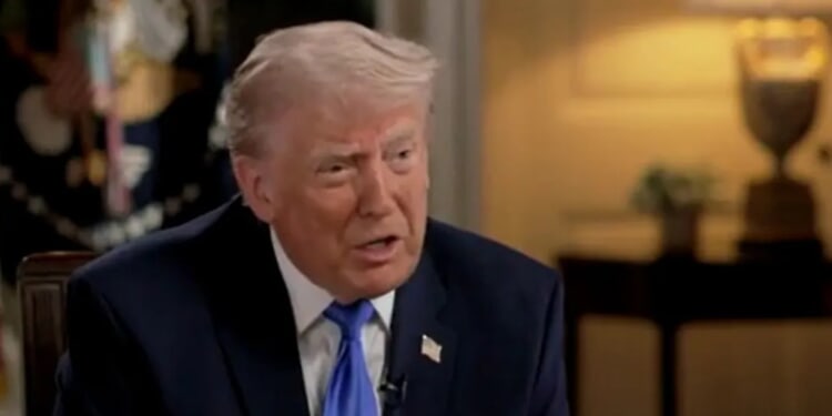 ‘You’re A Disgrace’: Trump Snaps At ’60 Minutes’ Reporter After She Reads From Would-Be-Assassin’s Manifesto