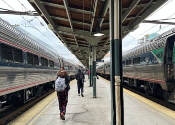 More people taking the train as gas prices climb higher