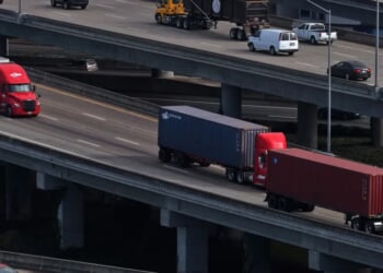 Semi-Truck Driver Allegedly Caused 8 Crashes, Tried Strangling Driver