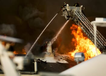 Fire destroys a lab building on a University of South Florida campus
