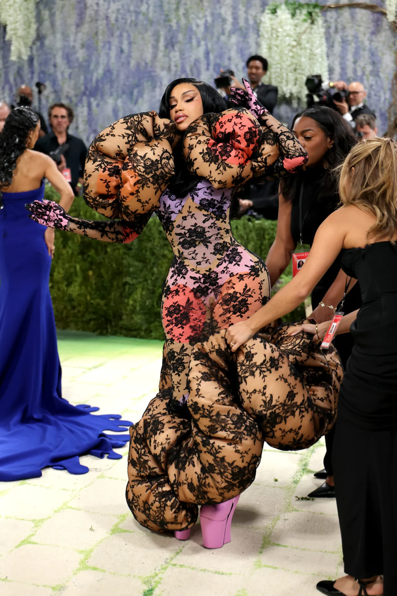 NEW YORK, NEW YORK - MAY 04: Cardi B attends the 2026 Met Gala celebrating 