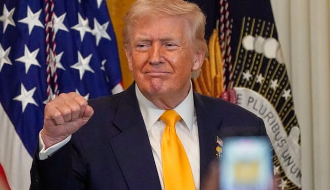 Check Out What Trump JUST DID to Anti-Ice May Day Protesters in D.C. (Watch) – Twitchy