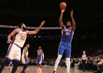 Embiid-Towns Rivalry Reignites as Old NSFW Feud Resurfaces Ahead of Knicks-76ers Showdown