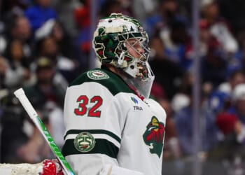 Minnesota Wild’s Goalie Switch Backfires in Game 2 Loss to Colorado Avalanche
