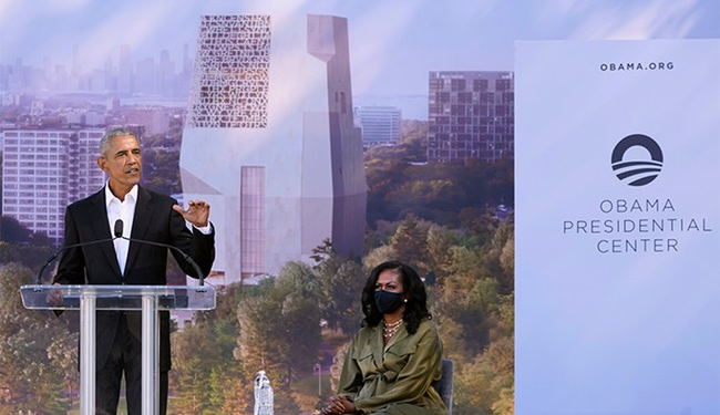 Obama Opens His Monument to Self-Love ... 'Don’t Forget Your Photo ID' (But Voting? Just Your Word) – Twitchy