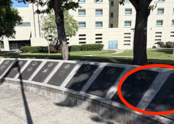 ‘All Pried Off The Wall’: Man Arrested For Allegedly Desecrating Police, Veterans’ Memorials